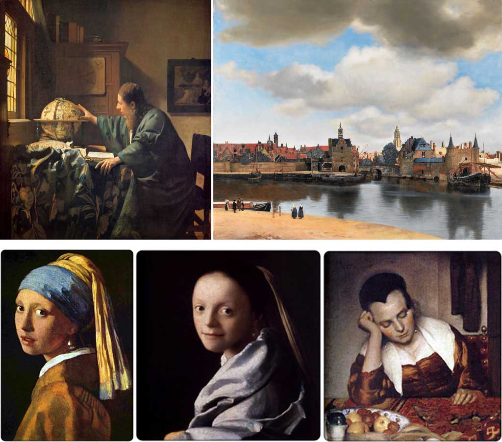 Jan Vermeer obrazy