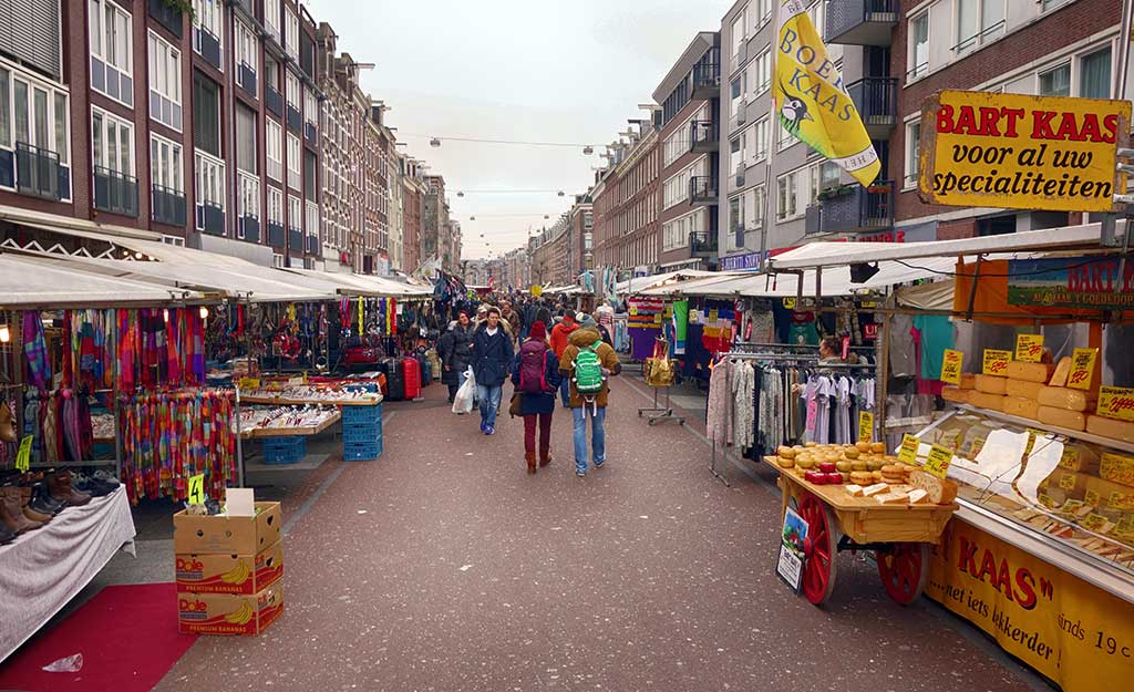 targ na ulicy  Albert Cuyp