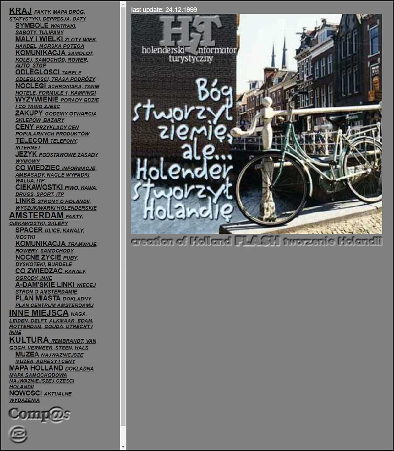 Wiatrak z rozbudowanym menu w 1999 r.