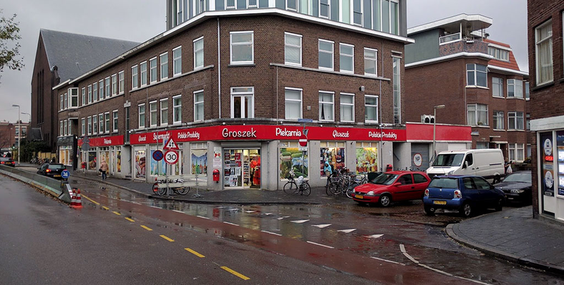 polski sklep "Groszek" w Hadze