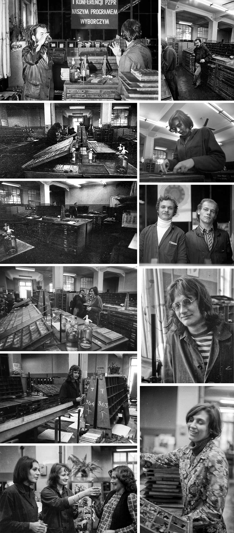 Moje zdjęcia z drukarni na Tamce