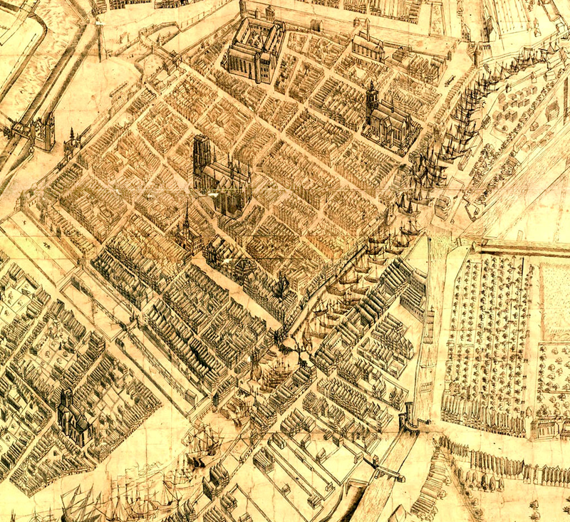 plan Gdańska 1600