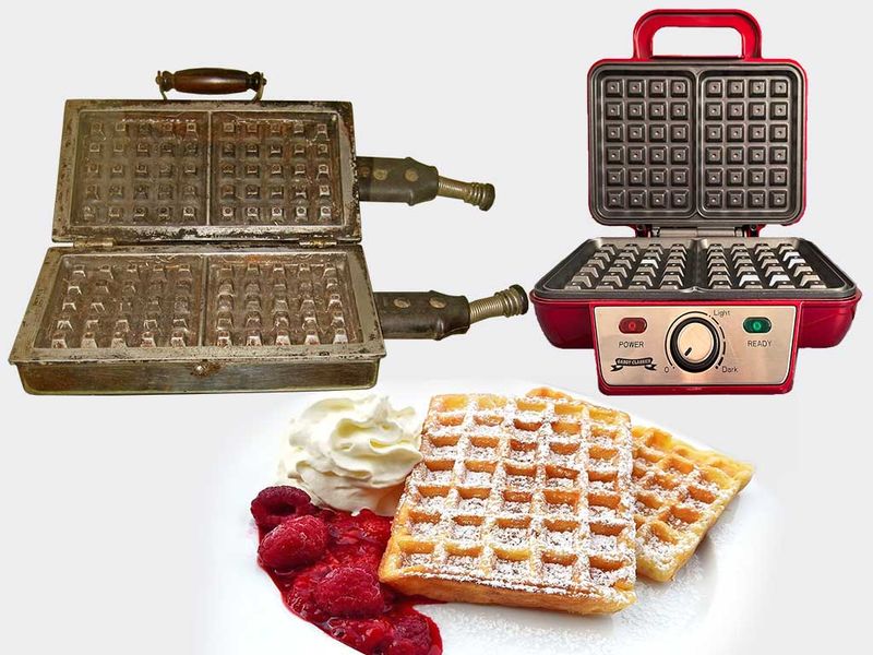 Gofrownice elektryczne z XX wieku