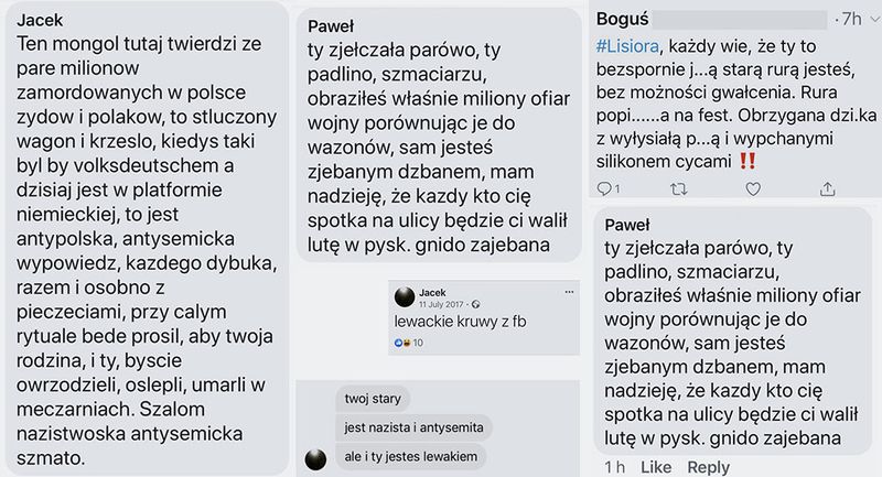 hejterzy dominują internet