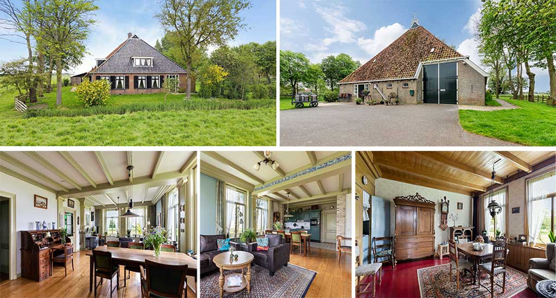 Holenderska chałupa rolnika z 1914 r.