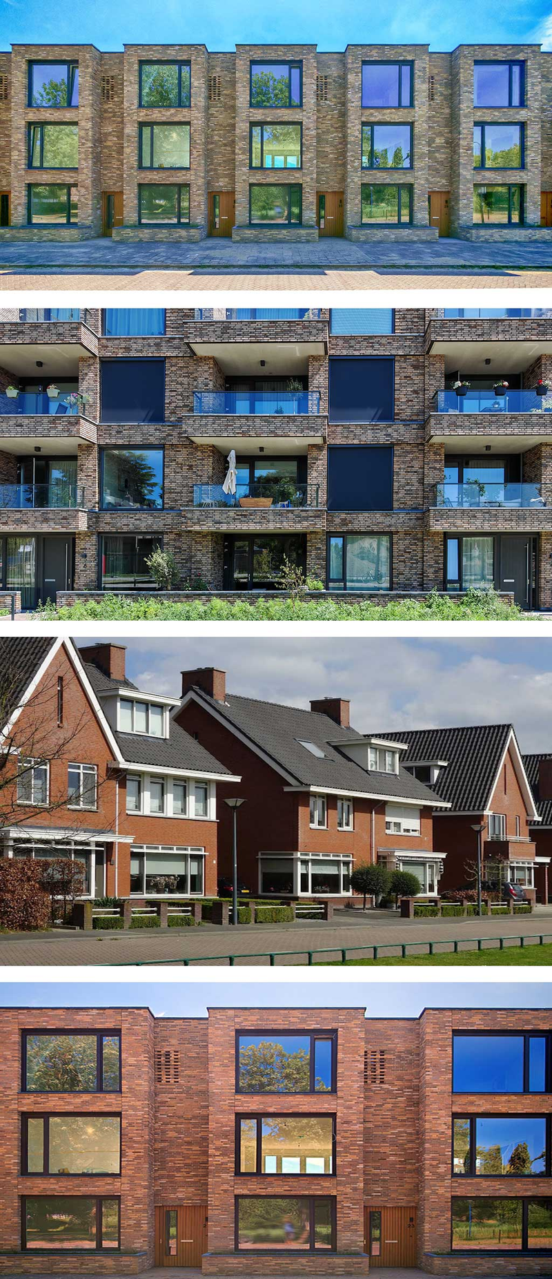 Duże okna w Holandii