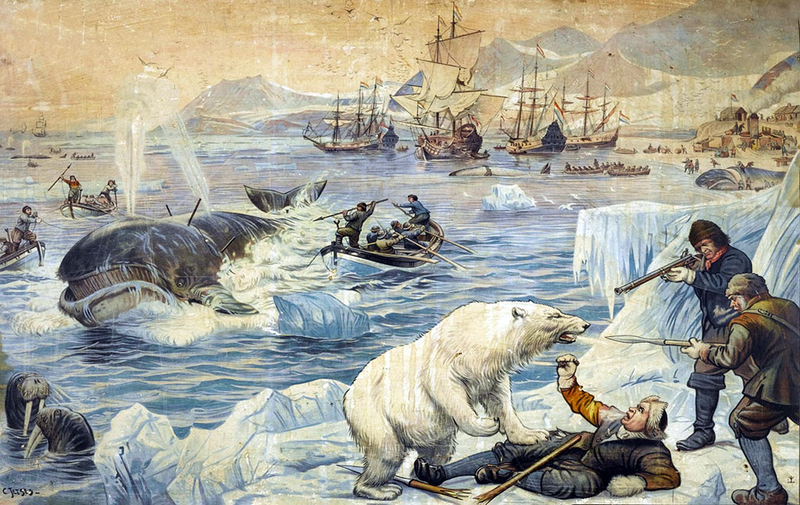 Holenderskie wielorybnictwo Spitsbergen