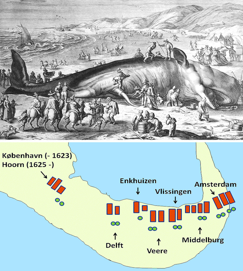 Holenderskie wielorybnictwo Spitsbergen