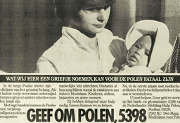 Jak Holandia pomagała Polakom pod hasłem "Pomóż Polakom przezimować"