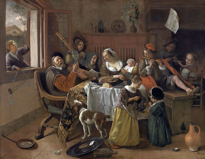 obrazy Jan Steen