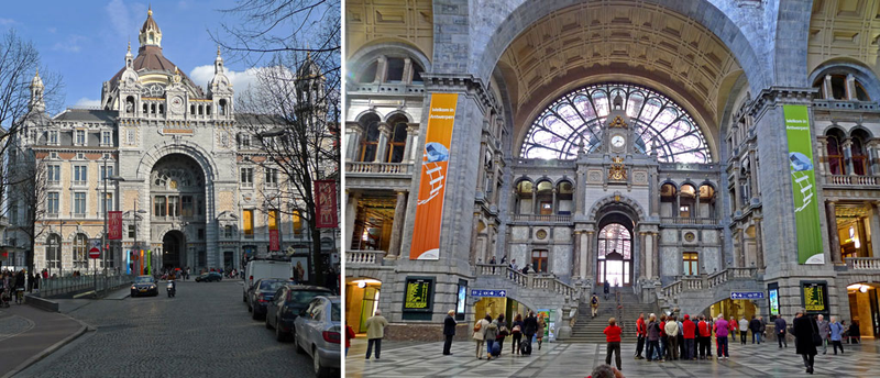 Dworzec w Antwerpii