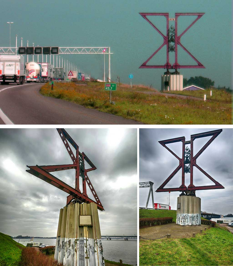 Historyczne przęsła mostu