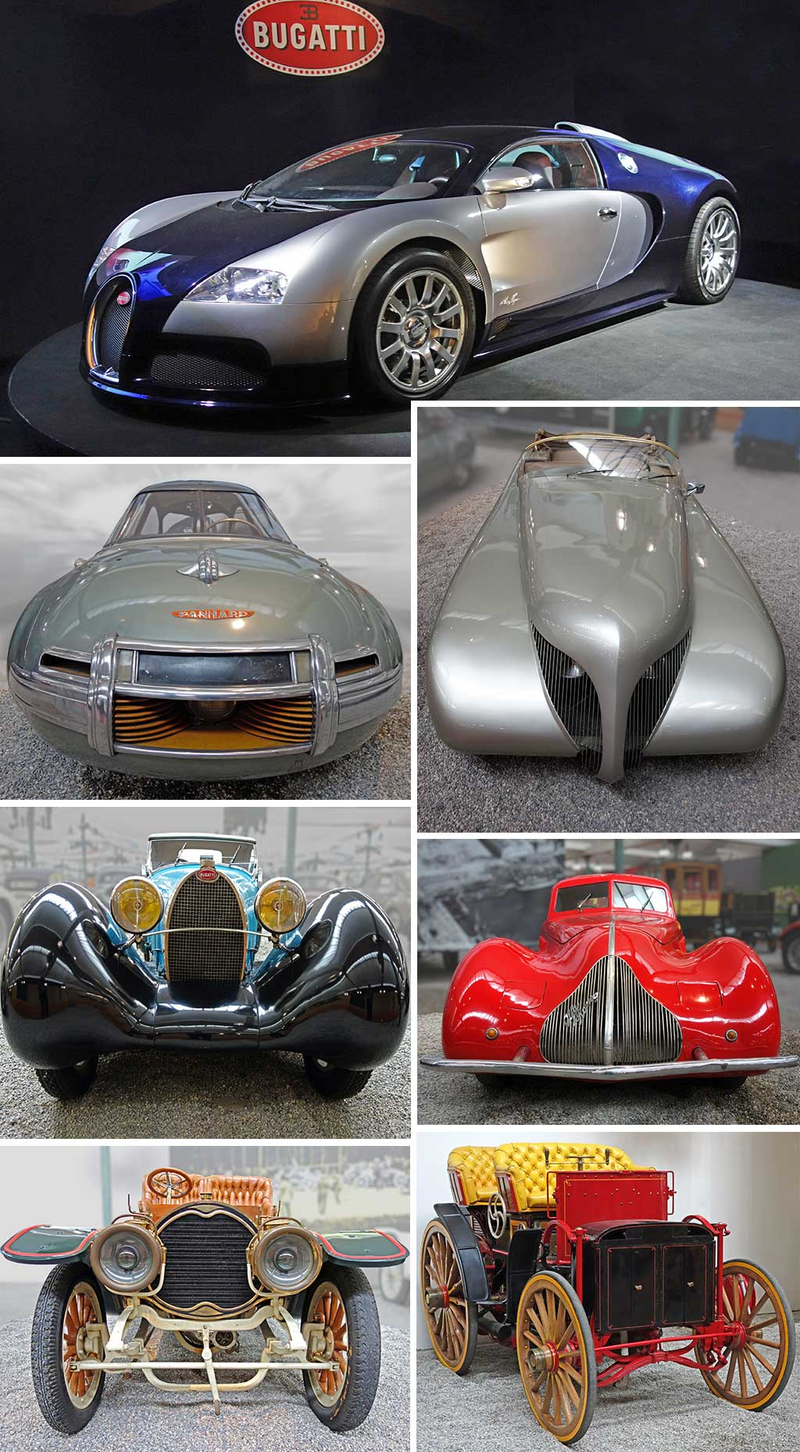 Samochody z muzeum w Miluzie