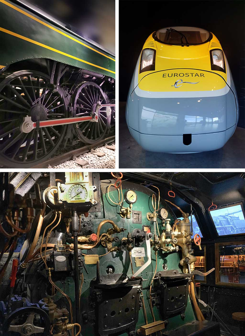 lokomotywa stara i nowa