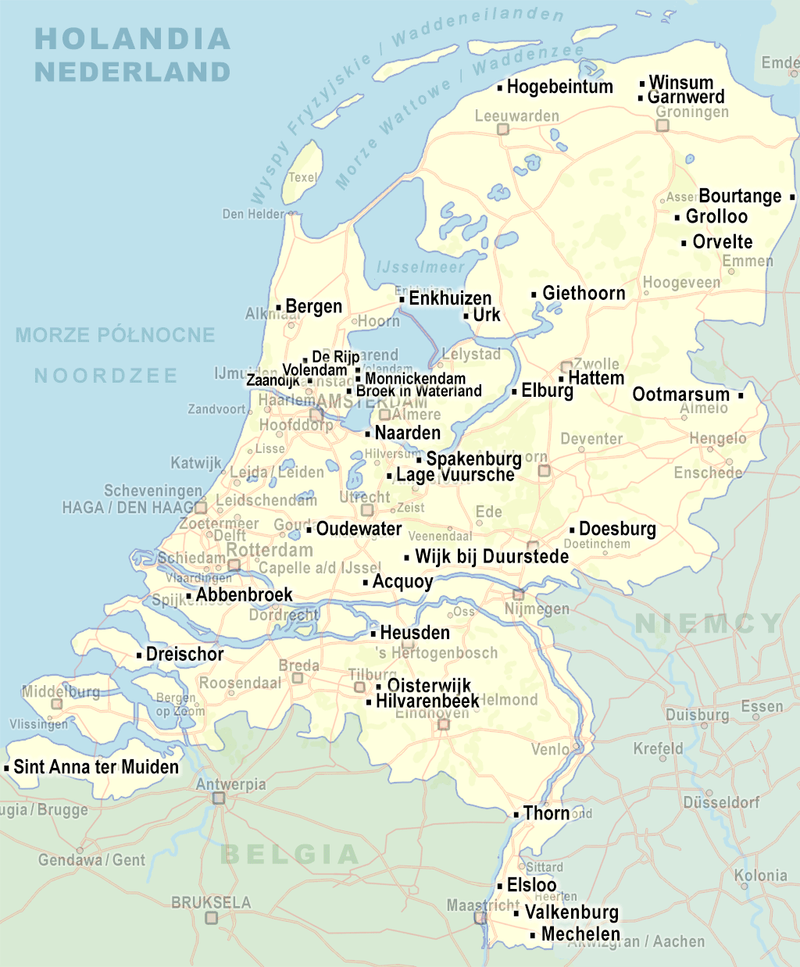 najładniejsze wsie Holandii