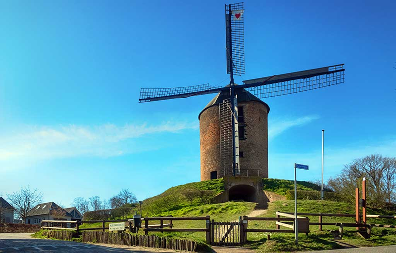 Najstarszy wiatrak w Holandii