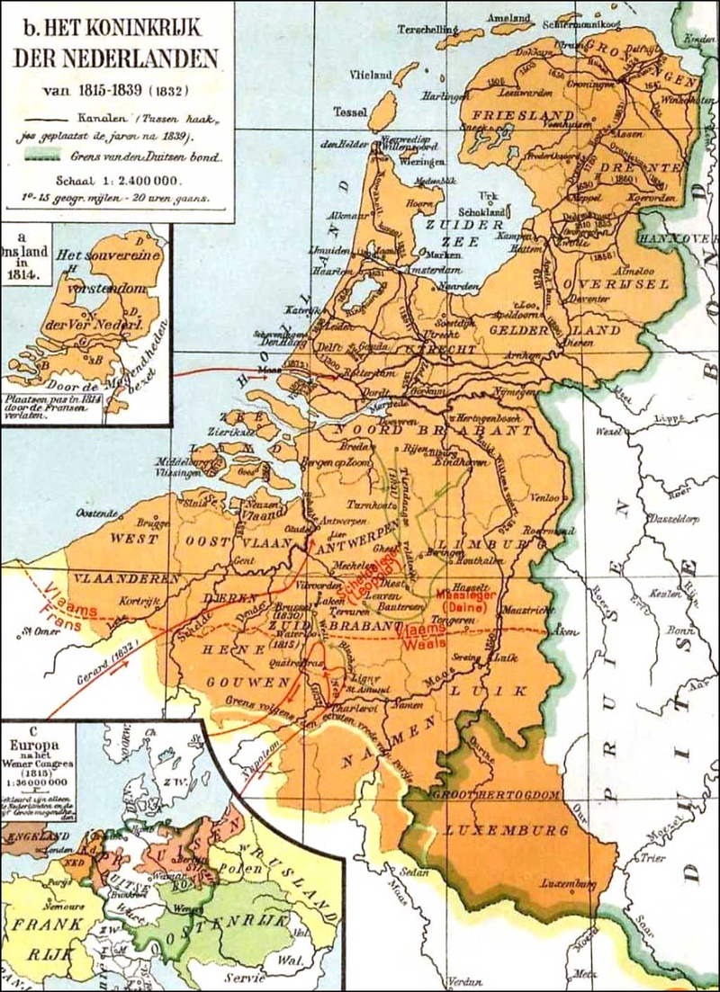 Niderlandy w 1832 roku