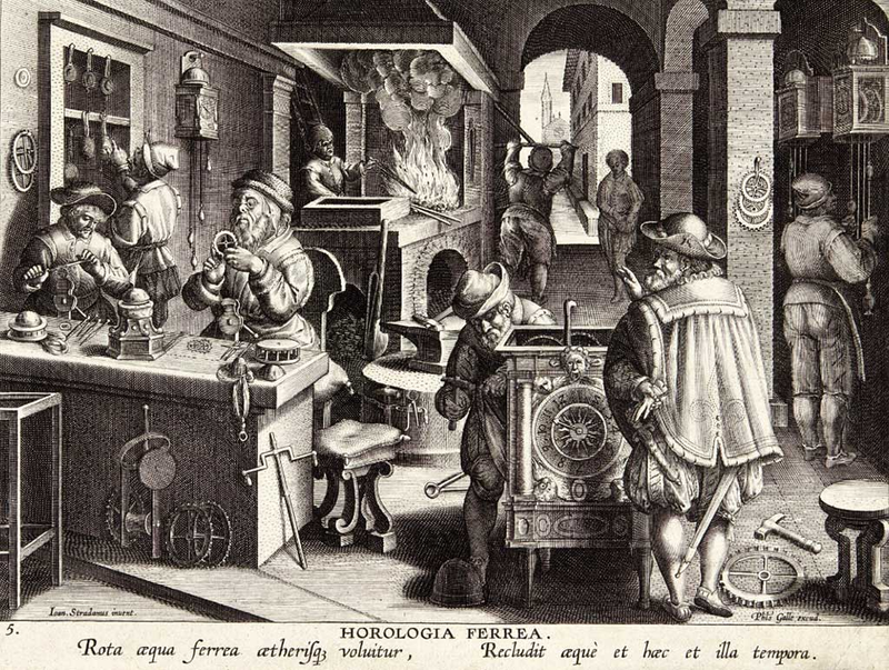 Zegarmistrz budowniczy zegara