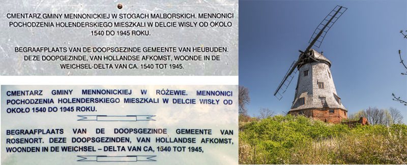 Pamiątki po menonitach w Polsce