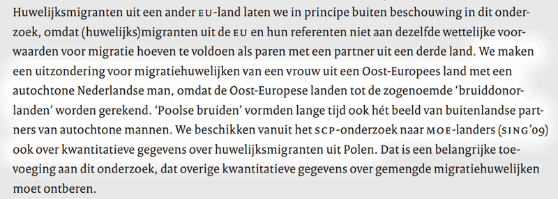 raport o polskich narzeczonych w Holandii