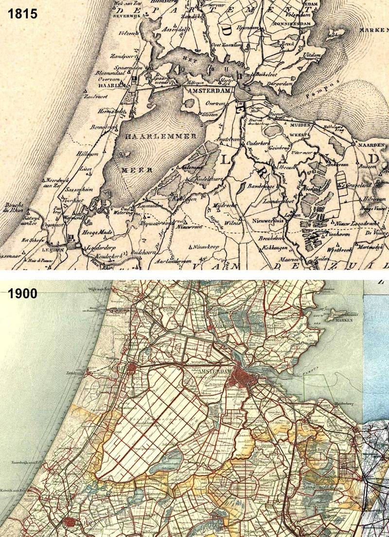 Polder wokół Amsterdamu