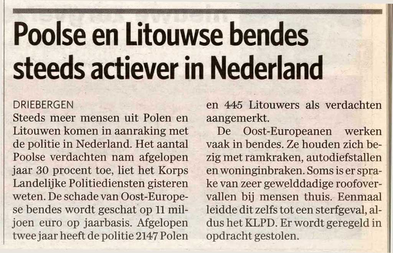 Polskie bandy złodziei