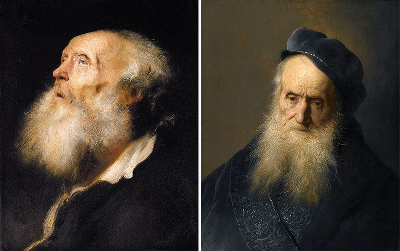 portrety starców Jana Lievensa