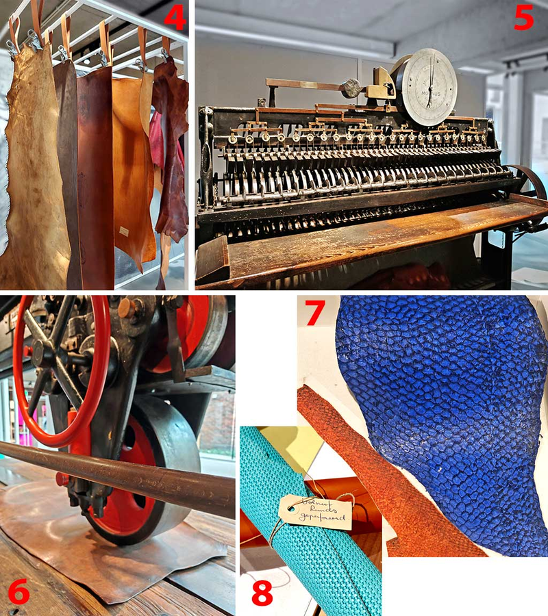 Proces obróbki skóry