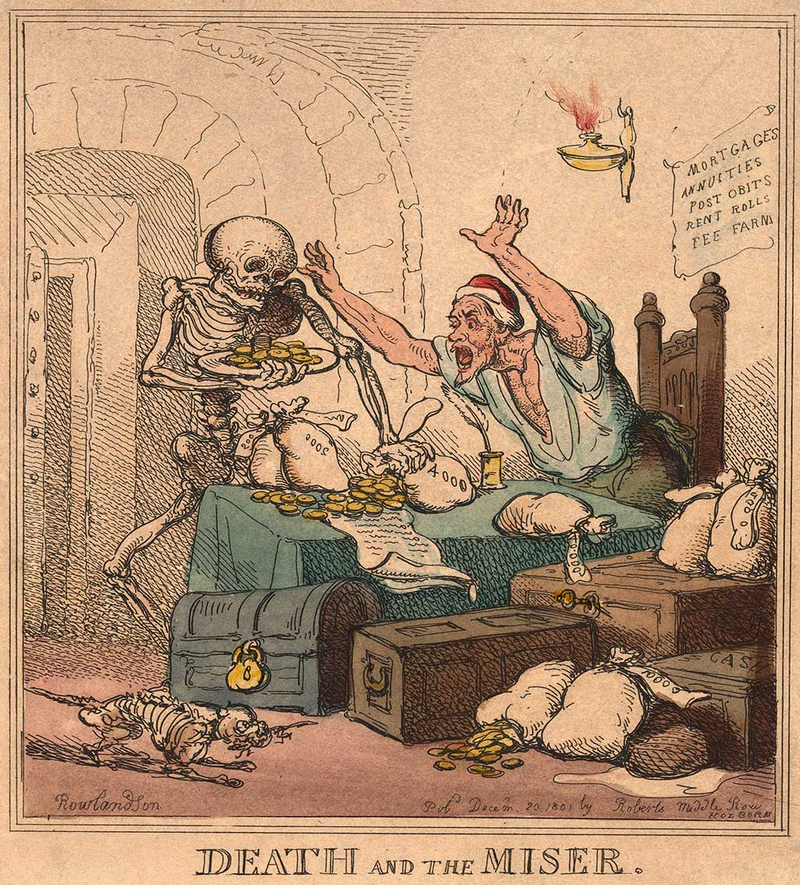 Śmierć i skąpiec