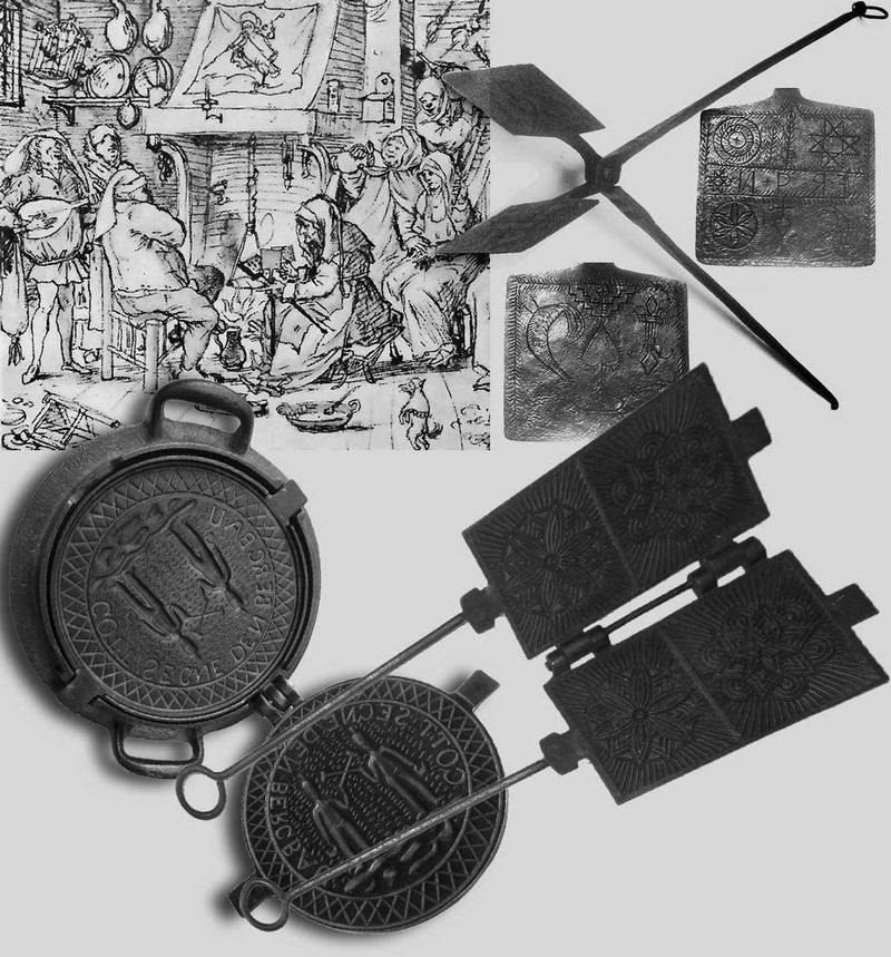 Gofrownice historyczne