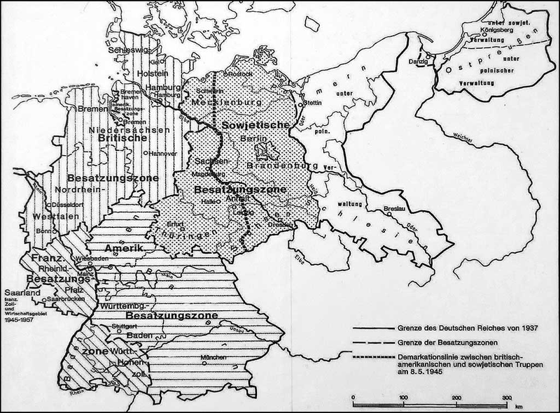 Strefy okupacyjne niemiec