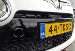 Tablice rejestracyjne zdradzają rocznik holenderskiego samochodu