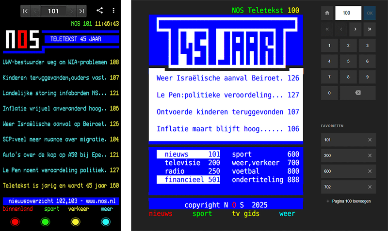 Teletekst 2025