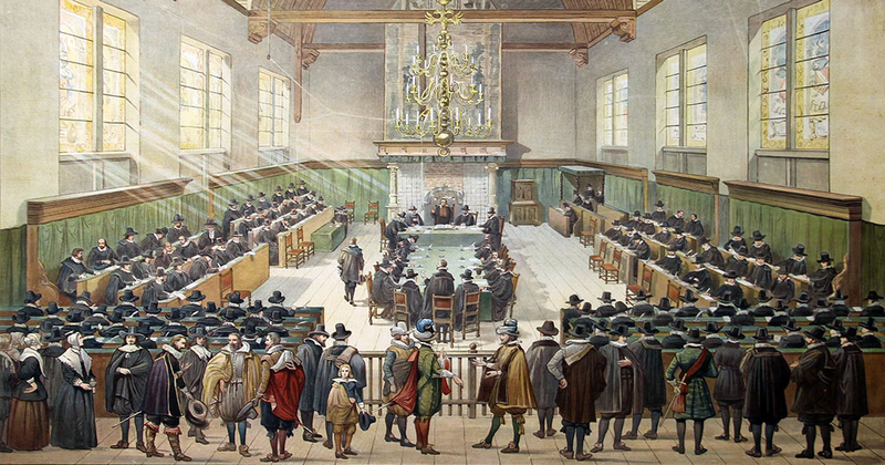 synod protestantów w Holandii