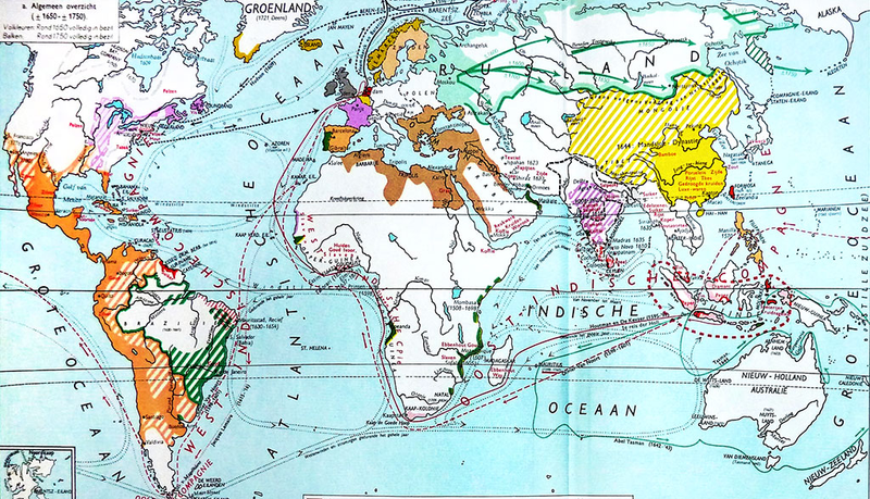 obszar handlowych interesów Holandii