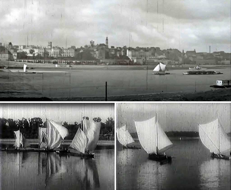 Wisła i warszawska starówka przed wojną