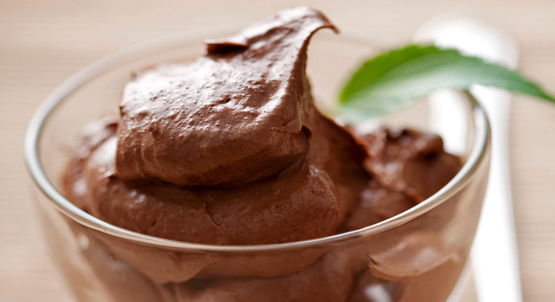 niebiańskie błoto deser