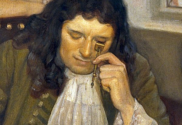 Antoni van Leeuwenhoek - od licznika nitek do mikrobiologii