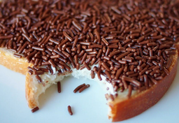 Holenderska kanapka z czekoladowym grysikiem 