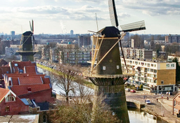 Schiedam - miasto gorzałki i wiatraków galeriowych
