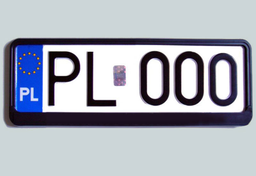 Samochód na polskich tablicach w Holandii