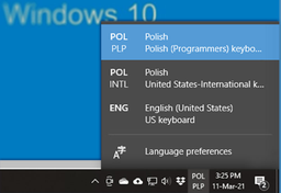 Polskie znaki na klawiaturze smartfona i Windows