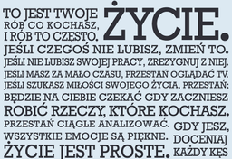 Recepta na dobre i proste życie