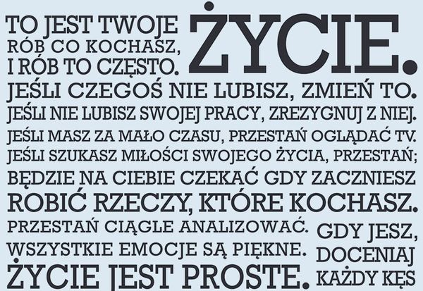 Recepta na dobre i proste życie