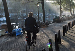 Na rowerze pod prysznicem