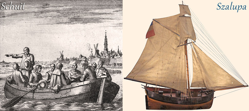 holenderski żaglowiec statek